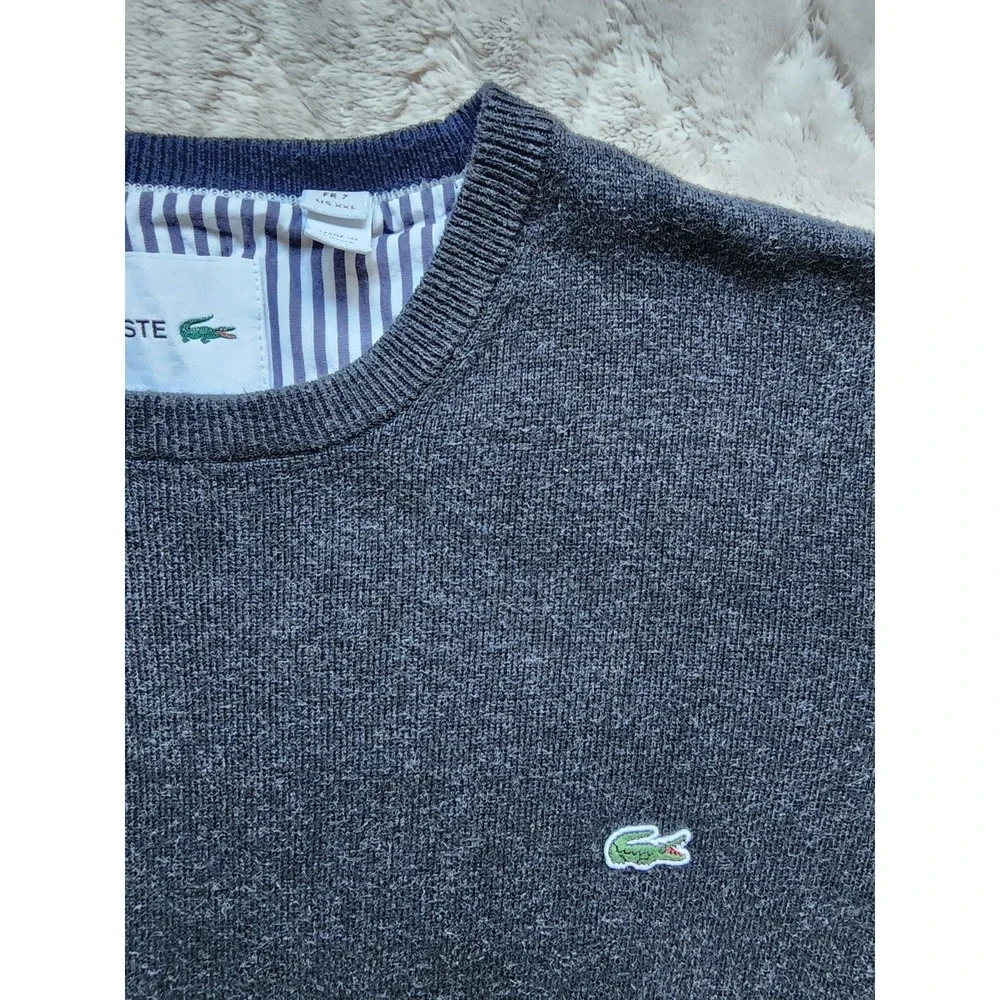 Lacoste charcoal grey